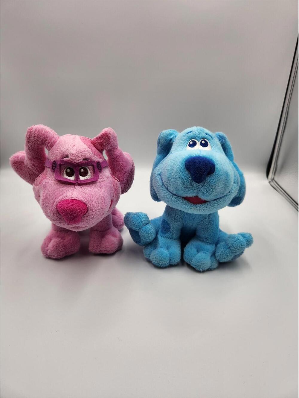 Blue's Clues & You! Blue & Magenta Puppy Dog Plush Stuffed Animal Toy 2020 C1